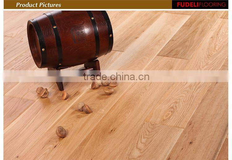 Best seller Formaldehyde E1 grade IAF Certified Luxury 3-ply engineered oak flooring