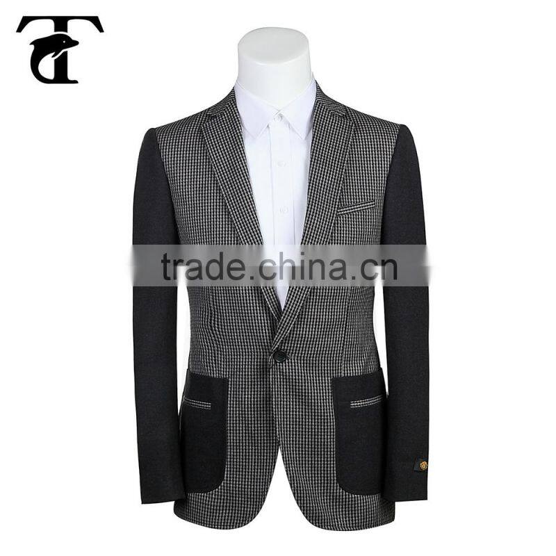Casual style custom man suit men's slim fit blazer