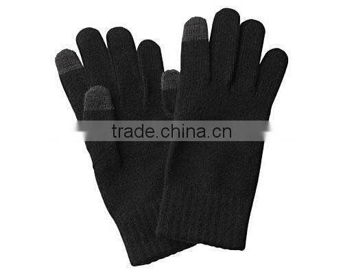 2015 hot fashion winter Wool touch gloves for iphone&ipad with 100%wool,best quality and samll MOQ