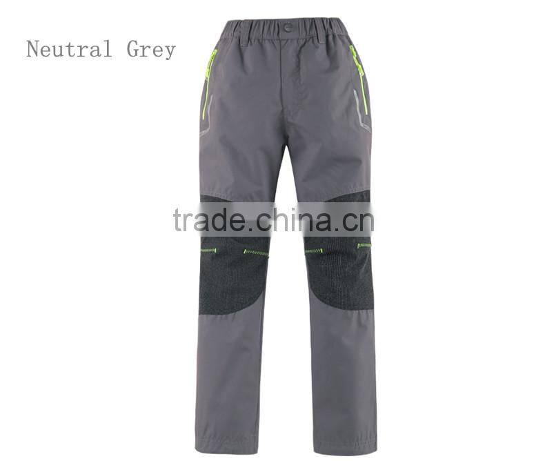 The boy's outdoor leisure pants of quick-drying wind proof antistatic