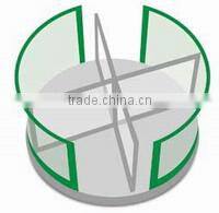 Automatic revolving door, security glass, safety sensor, aluminum frame, CE certificate