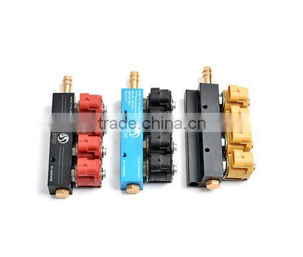 auto cng injector rail for conversion kit