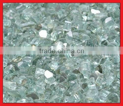 crushed tempered glass for fire pits