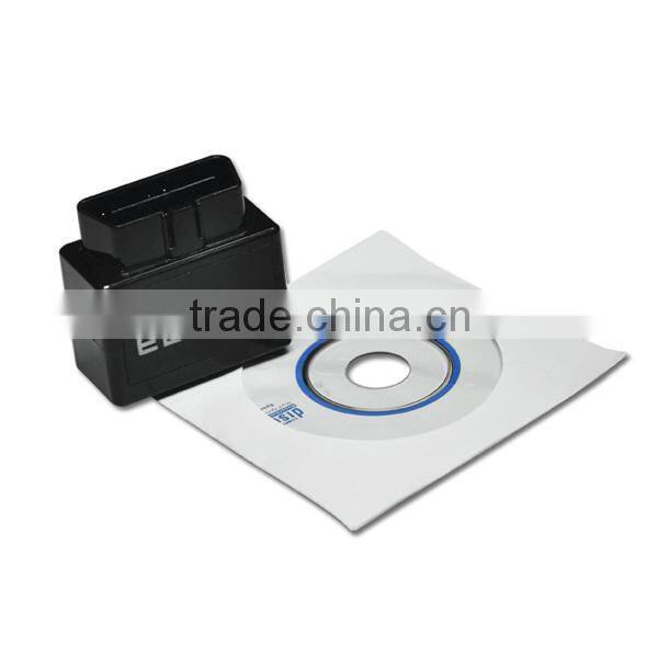 2016 Fast Shipping Super Mini ELM327 Bluetooth Interface V2.1 OBD2 II Auto Diagnostic Tool ELM 327 Work ON Android Torque/PC