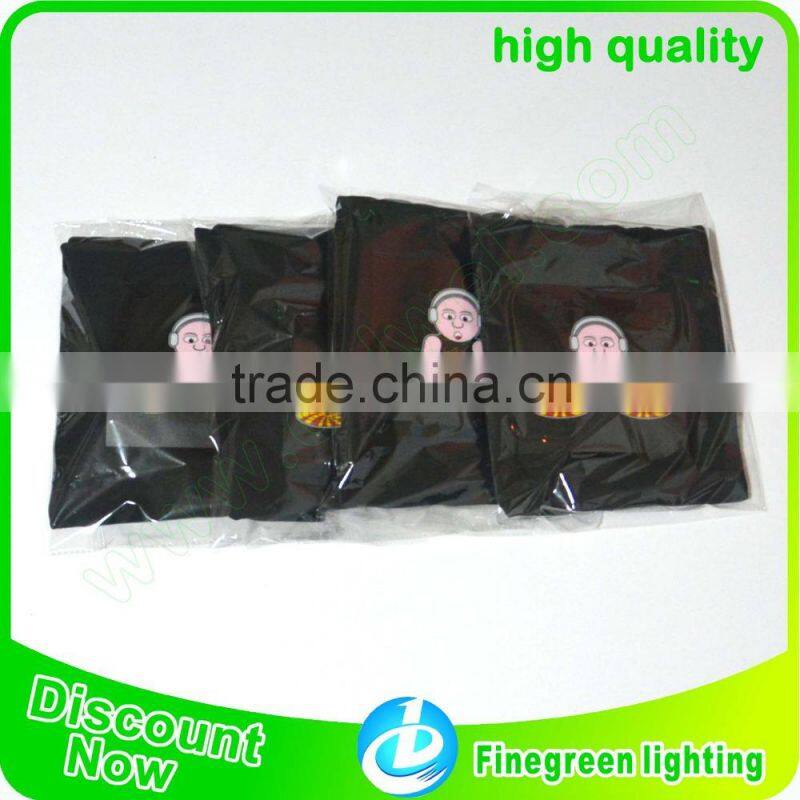el sound activated t shirt / led light t shirt wholesale for festival