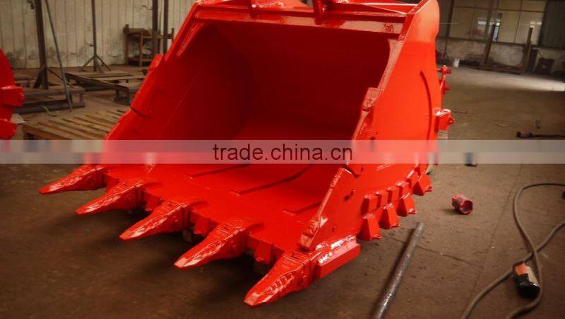 Good quality Excavator Hard Rock bucket made in China but western quality