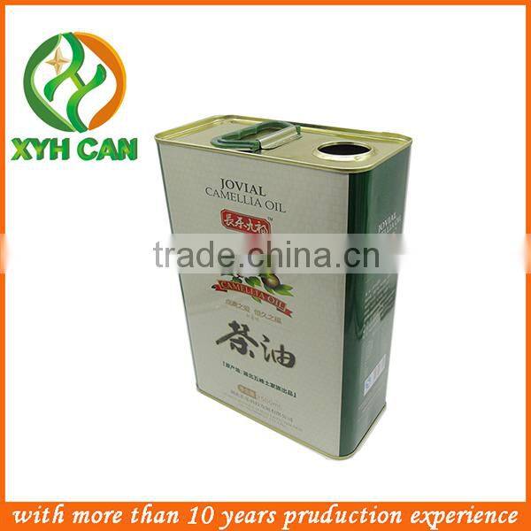Easy Open End Metal Tin Can for canned oil