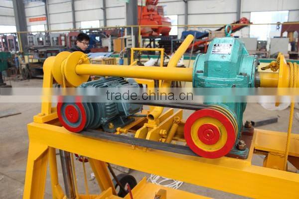 QT40-3B WANTE BRAND portable egg layer cement block making machine price