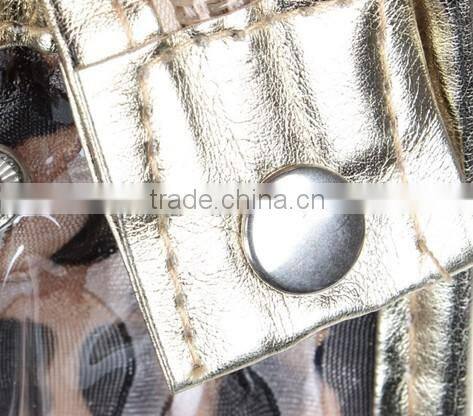 Factory price clear plastic zipper cosmetic bags