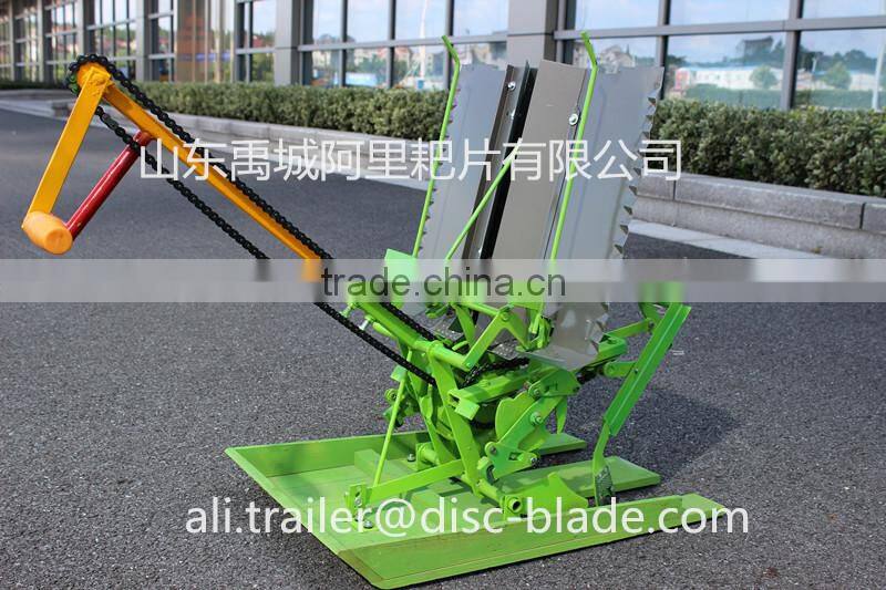 Agrucultural Hot Sale Two Rows Hand Rice Transplanter