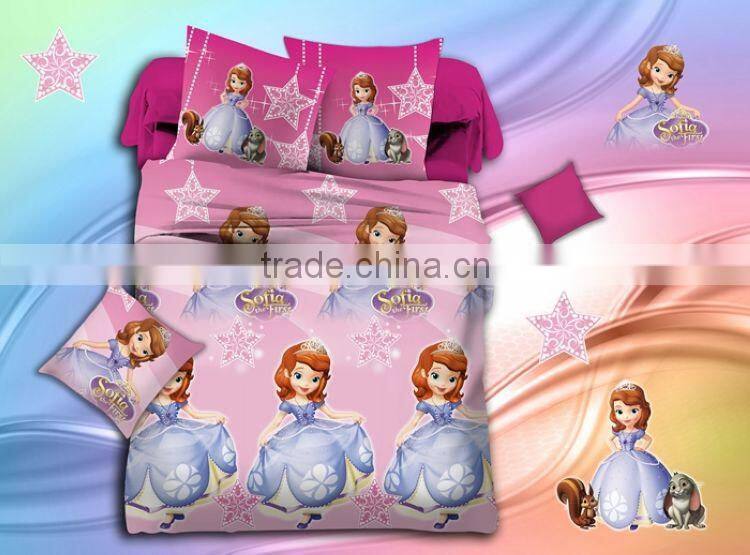 Best selling 100% cotton kids bedding wholesale
