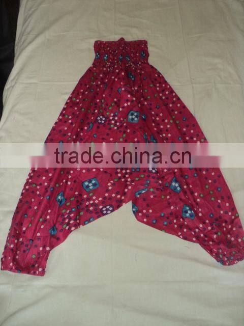 saree printed harem fashion pajamas afgani