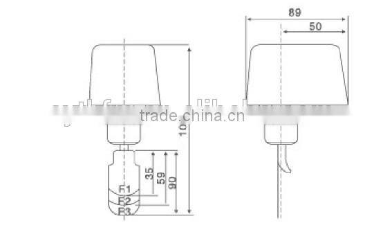 SR506 IP53 SPDT automatic liquid flow switch controller