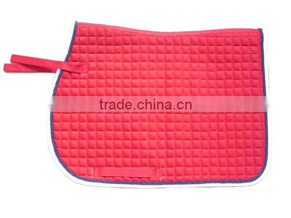 Polycotton Square Quilted Saddle Pads