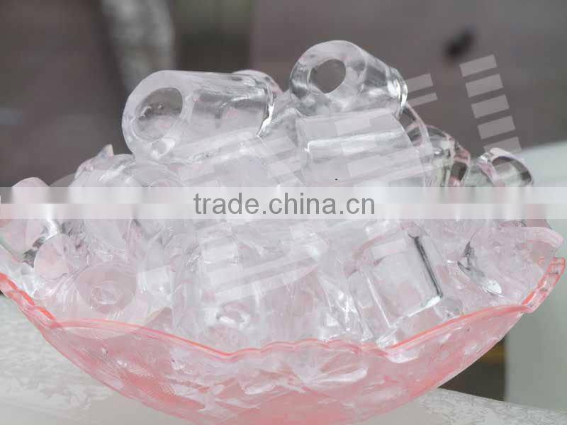 Commercial Ice Tube Machines for Drinks and Wine