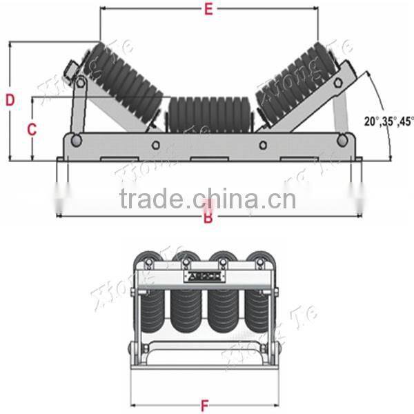 Heavy duty industry motor drum drive roller for mining belt conveyor system