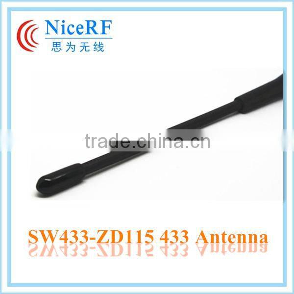 Straight Rubber antenna SW433-ZB165 for Wireless Transceiver RF Module 433MHz Straight Rod Antenna 433MHz Antenna 433