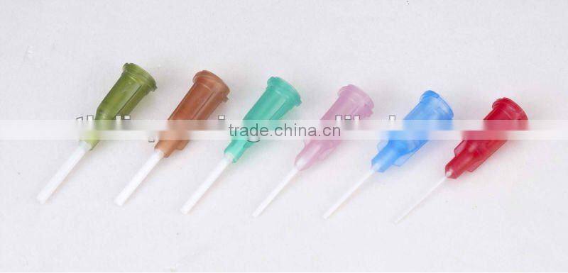 liquid dispensing nozzle/blunt end needle/needle dispenser