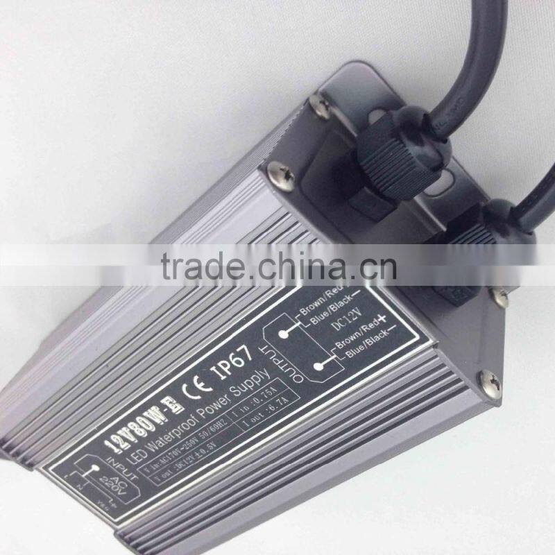 high quality overload protection 80W 50-60HZ power adapter for led light string