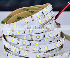 High brightness 3 year warranty 14.4W/M IP20 non waterproof SMD 2835 LED flexible strip light 12V
