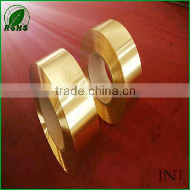 China copper Minerals Metallurgy factory supplies brass tape C26800