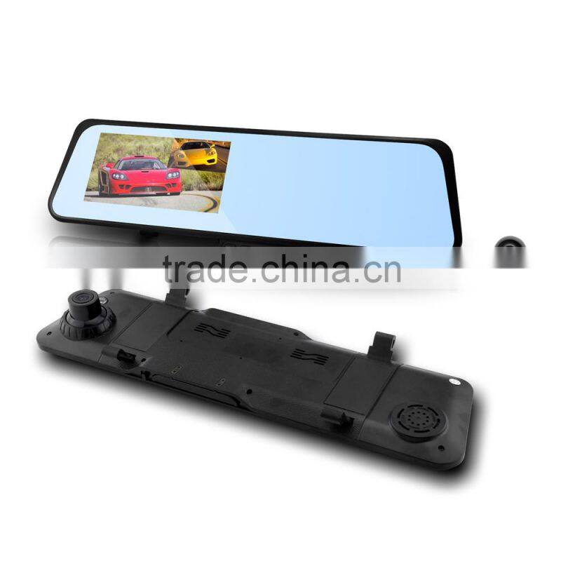 The best quality and price Dual camera HD 1080P car DVR GPS module car drive recorder DVR