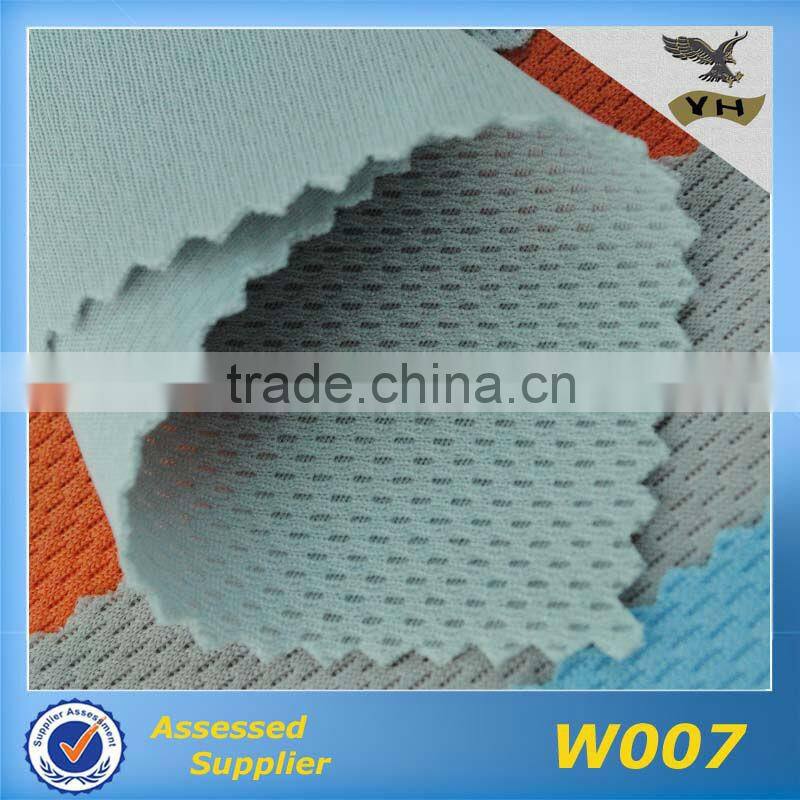 100%polyester latest basketball jersey fabric for nba jersey