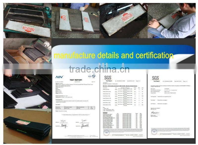 pvc bar mat on promotion