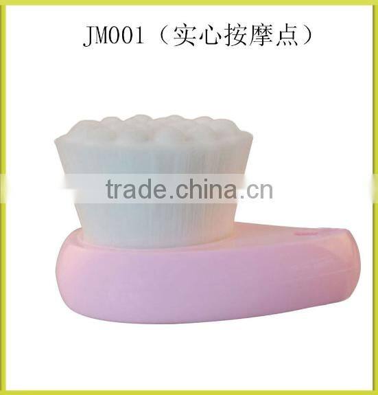 Fashion design facing cleanning brush cleaning tool brush with different shapes of brush