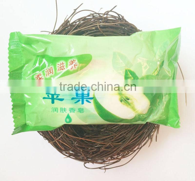 Natural aroma of apple home use bath soap