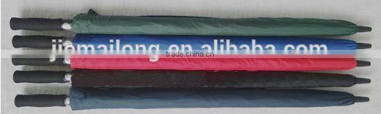 High quality windproof auto open straight Golf umbrella and ODM for Promotional and Branded Golf Umbrellas