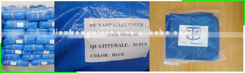 Accept custom order tarpaulin for trucks,ship,cargo, durable cheap HDPE tarpaulin, professional pe fabric supplier