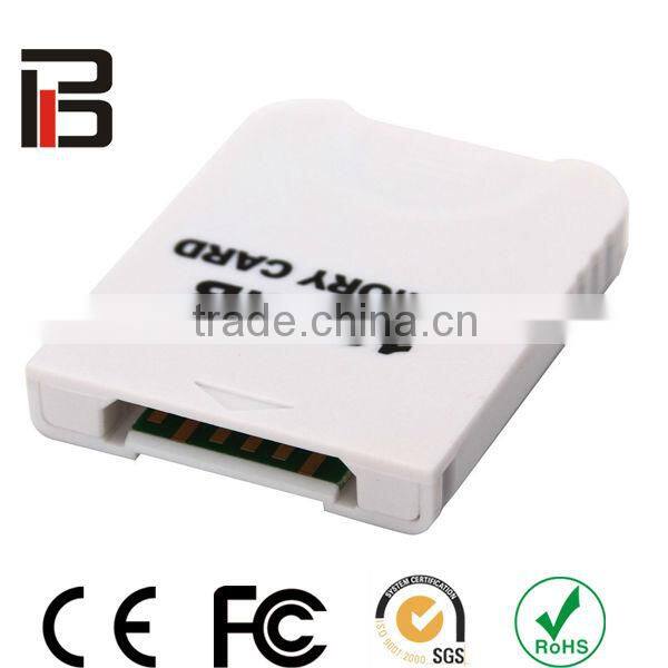 Hot for wii memory card for wii (8MB,16MB,32MB,64MB,128MB for your chose)