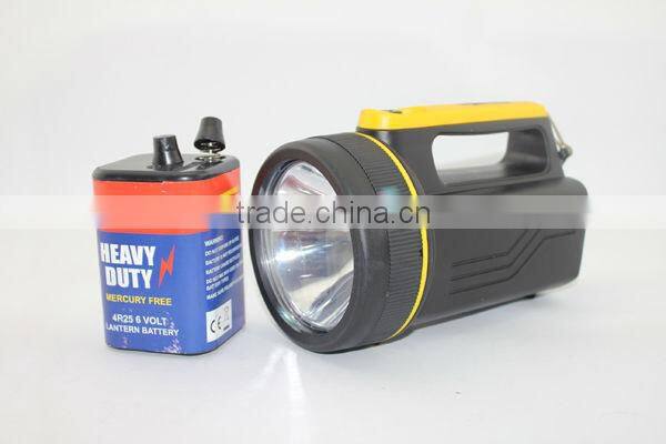 6V battery Portable led rechargeable hand lamp