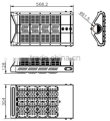 Golon 2015 New Series high power road light with IP65 Meanwell driver 210w 180w 150w 120w led street lighting