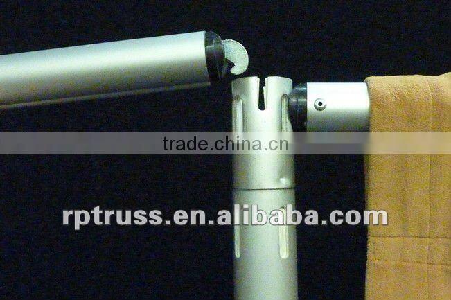2015 RP chiffon drape for wedding decoration, adjustable pipe and drape system