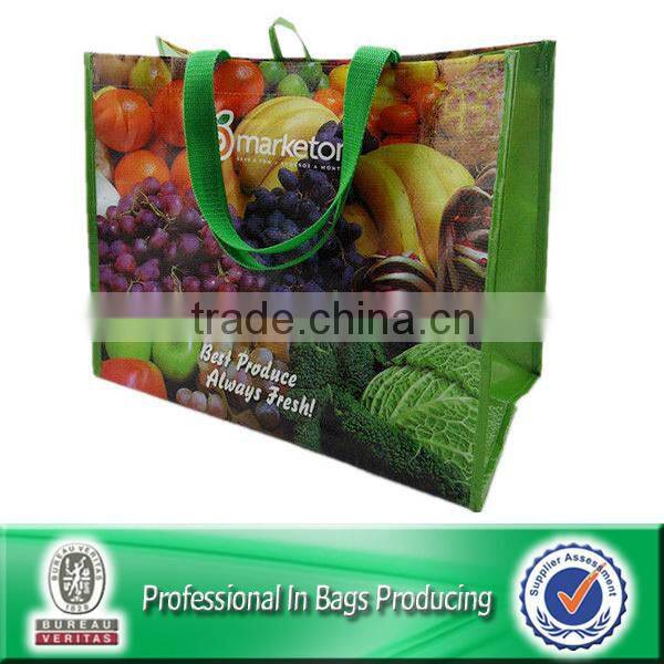 Eco-friendly cheap poly woven reusable elegant shopping bag
