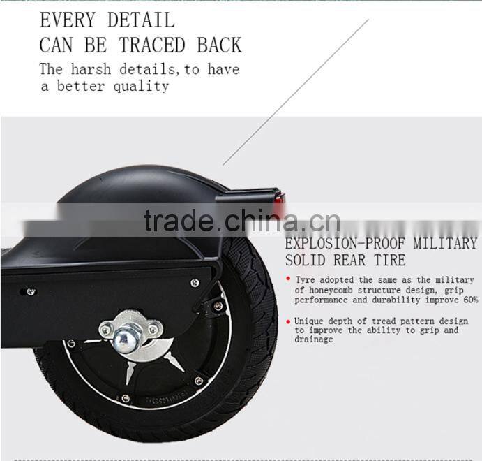 New type Black scooter electric without seat