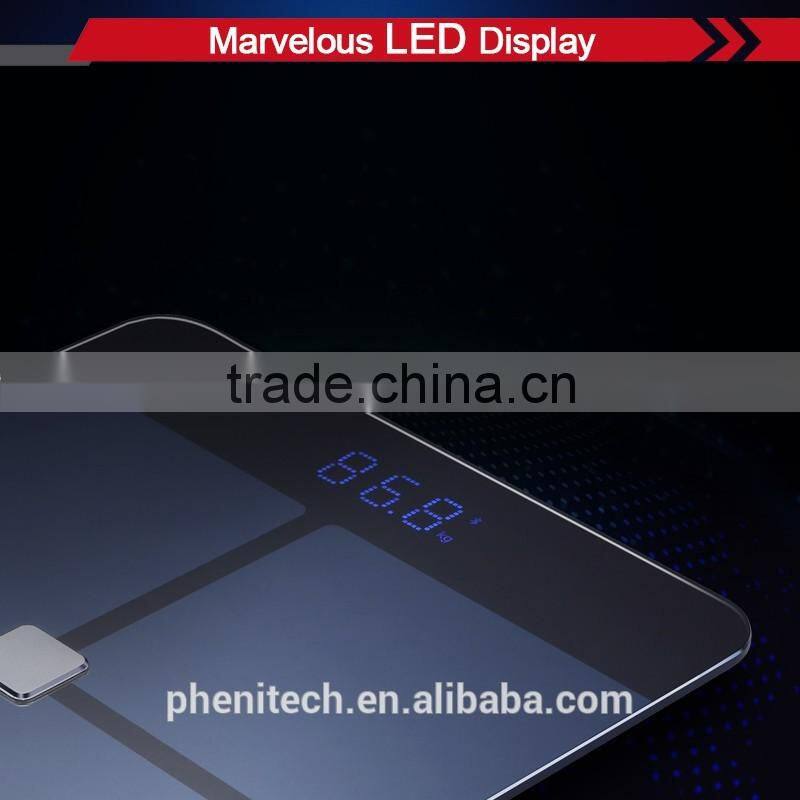 180kgs / 400lbs Bluetooth Body Fat Accurate Weighing Scale FS - 528B