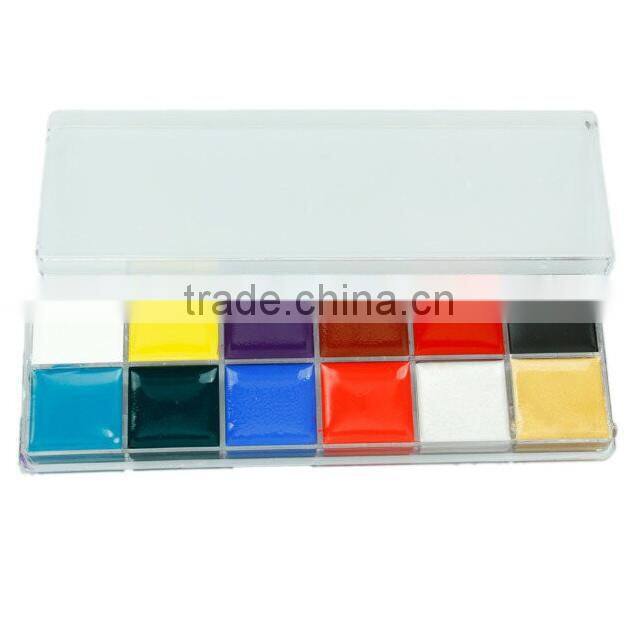 2016 hot sale Wonderful Face Paint non toxic with RAINBOW COLORS