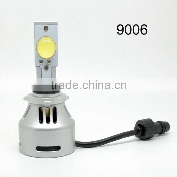 Fan HeatSink auto system car cob bulb 9006 led headlight