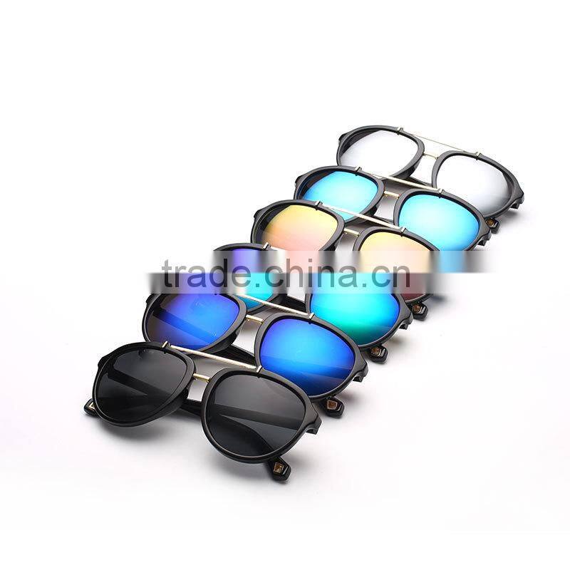 New product high quality Dazzle colour sunglasses