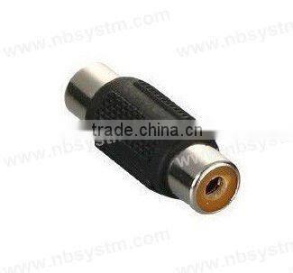 1RCA jack to 1RCA jack adapter