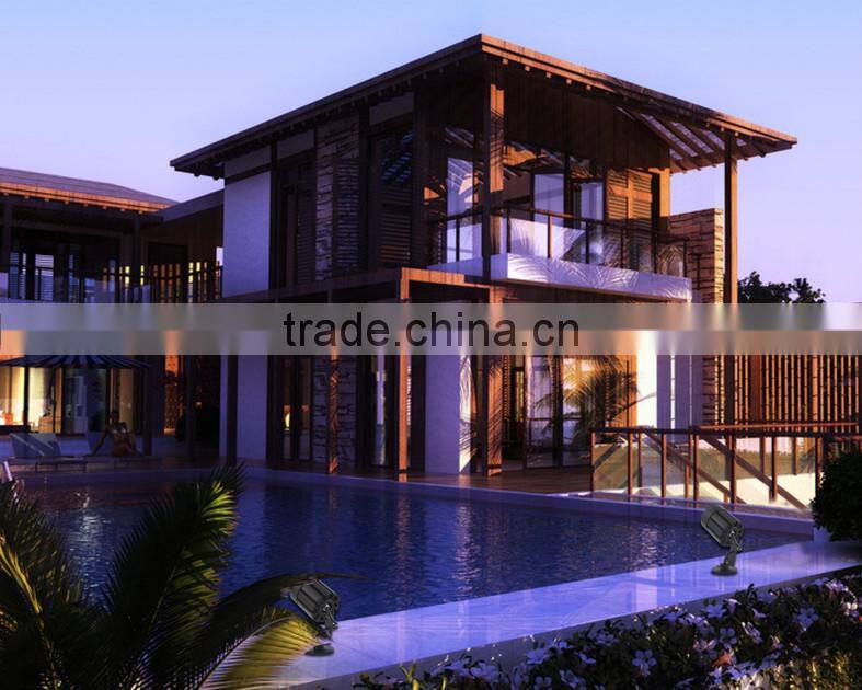 great durable ce and rohs compliant toughened glass bridgelux waterproof ip65 LED Garden Pole Light