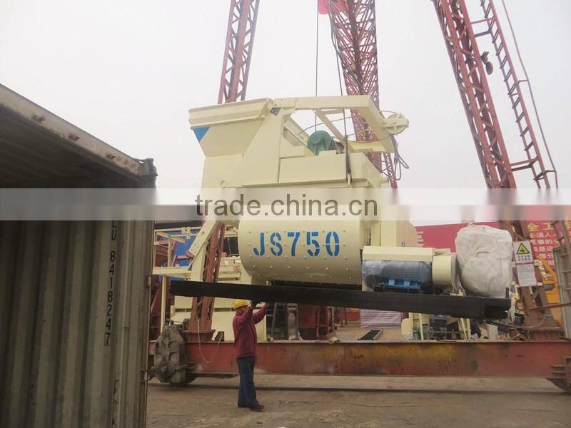 zhengzhou changli concrete batching plant, belt type beton plant 60m3/h