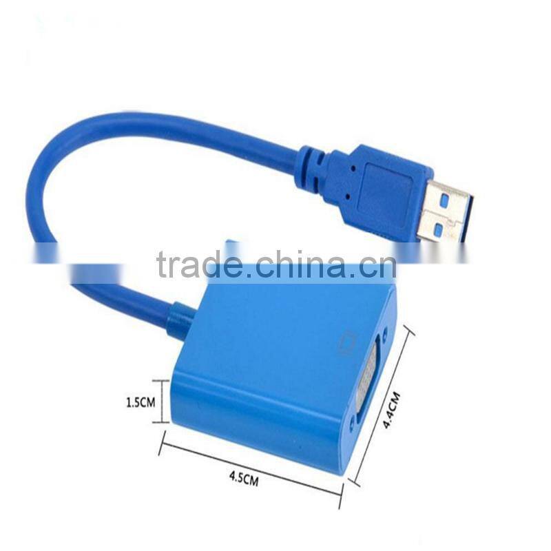 High speed VGA to USB3.0 capture Adapter converter with CD driver