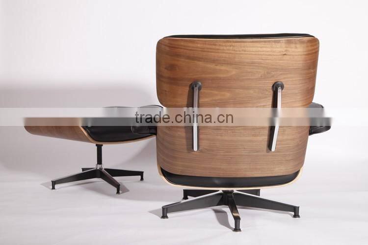China manufacturer best selling replica charles emes chair lounge with footrest
