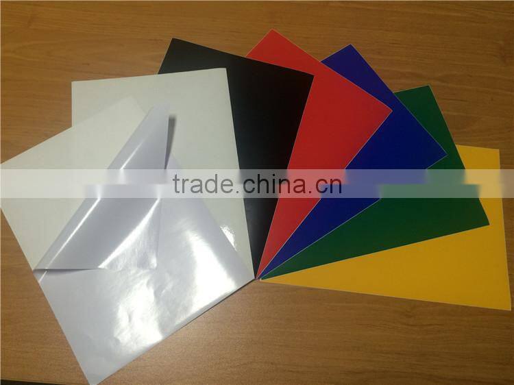 pvc self adhesive vinyl for screen printing sheet film