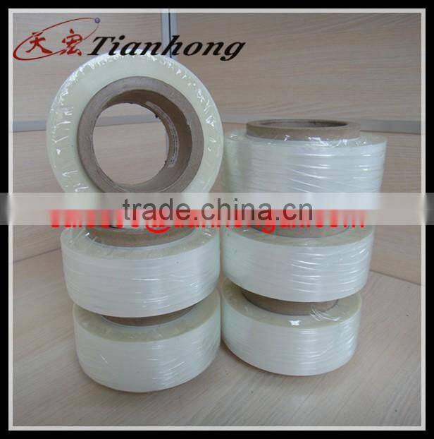 discount light green color polester PET mylar tube tape used for stretch film aluminium foil price wrapping PET melinex coil