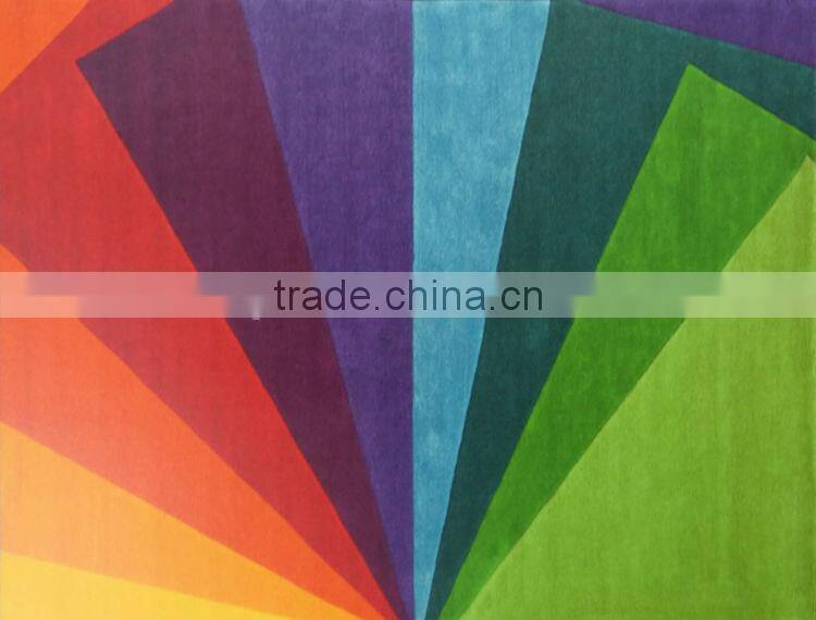 Comfortable colorful kid play carpet for home use